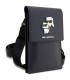 کیف کراس بادی موبایل کارل لاگرفلدسافیانو karl lagerfeld saffiano universal phone pouch
