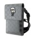 کیف کراس بادی موبایل کارل لاگرفلدمونوگرام سافیانو karl lagerfeld saffiano monogram ikonik universal phone pouch