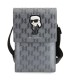 کیف کراس بادی موبایل کارل لاگرفلدمونوگرام سافیانو karl lagerfeld saffiano monogram ikonik universal phone pouch