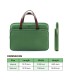 کاوردسته دار جی سی پال میلان 15/16 اینچ JCPal milan briefcase