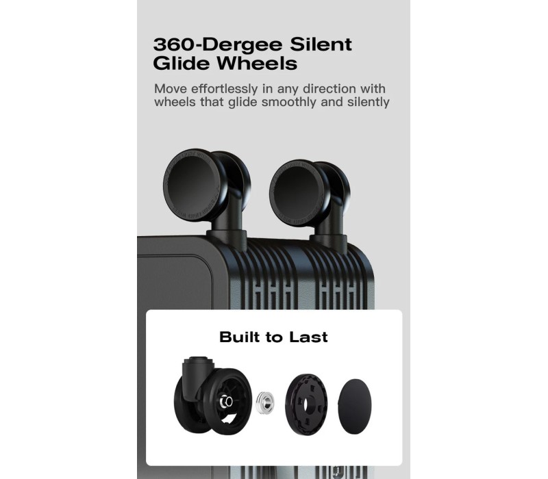 چمدان پلی کربنات استایلش بنج 24 اینچ  Bange stylish L-2119