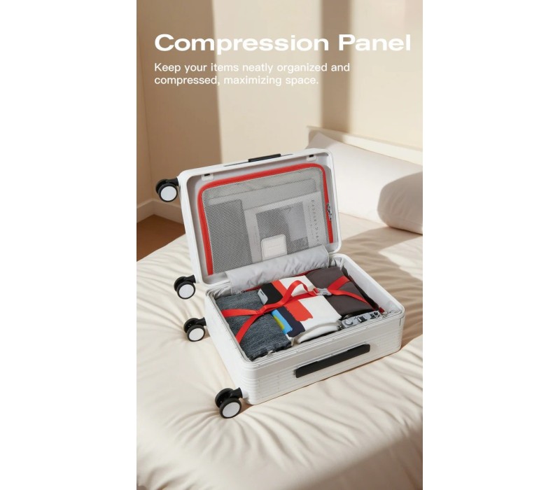 چمدان پلی کربنات استایلش بنج 24 اینچ  Bange stylish L-2119