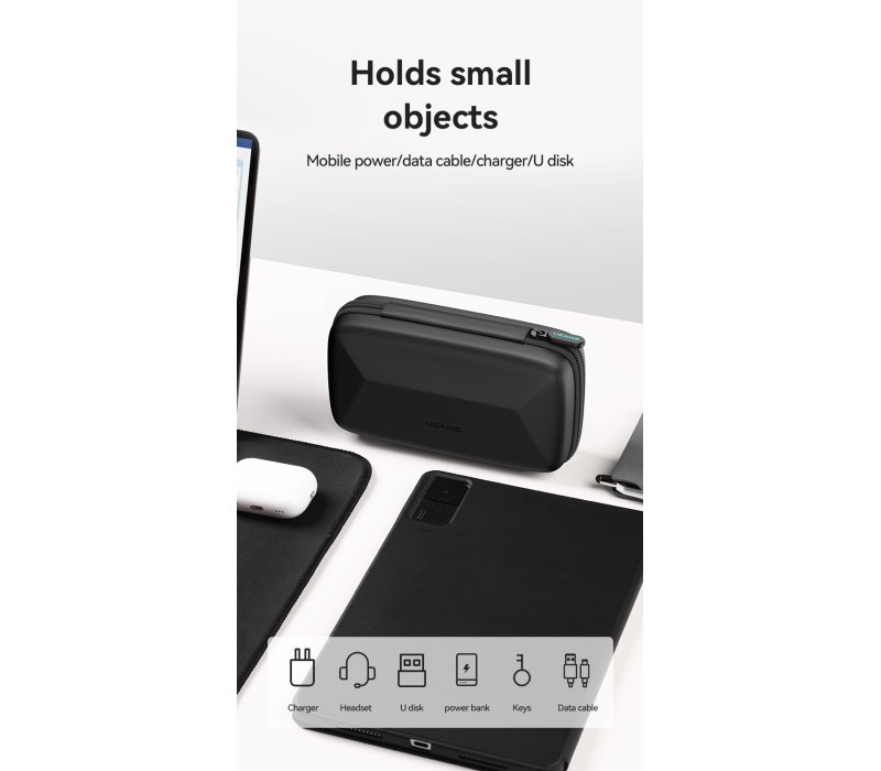 کیف اکسسوری یوسامز 6.7 اینچ Usams portable sotrage bag Jane06