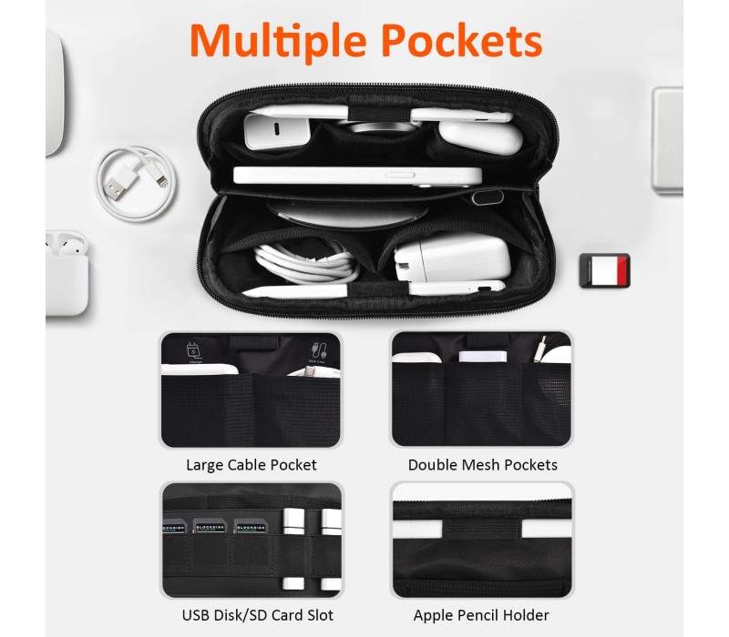 کیف اکسسوری ولوازم جانبی ویوو آلفا تک Wiwu alpha tech pouch